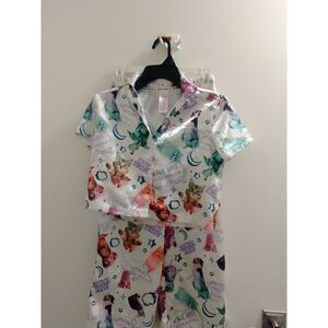 "Justice Sleep", Long Sleeved, Cat & Dog Older Girls, Two Piece Sleepwear